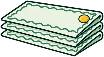 A stack of stock certificates